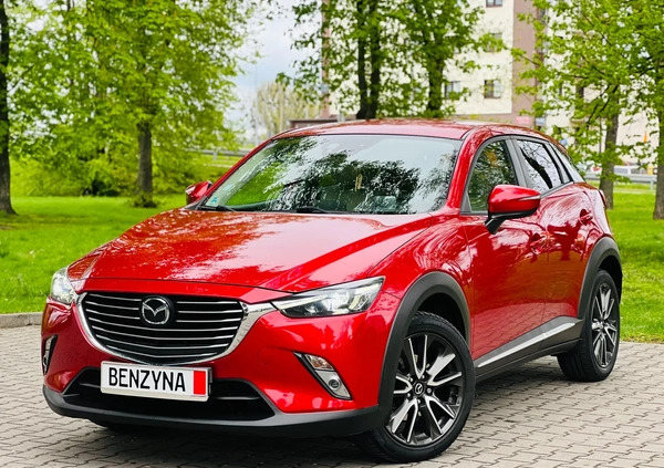 Mazda CX-3 cena 59900 przebieg: 109338, rok produkcji 2015 z Wejherowo małe 704